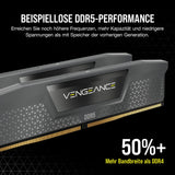 ✔️ CORSAIR Vengeance DDR5 RAM 32GB (2x16GB) 6000MHz CL30-36-36-76 1.40V AMD Expo Intel XMP 3.0 Desktop-Arbeitsspeicher – Grau (CMK32GX5M2B6000Z30)