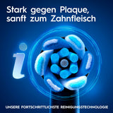 Oral-B iO Series 6 Elektrische Zahnbürste — Electric Toothbrush, Inkl. 3 Aufsteckbürsten und Reise-Etui — 5 Putzmodi für Zahnpflege, Zahnbürste Elektrisch, Designed by Braun, Grau