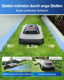 ✔️ ECOVACS Goat O600 RTK Care Kit Mähroboter Ohne Begrenzungskabel, 600 m², RTK+Vision-Navigation, Rasenmähroboter, KI-Hindernisvermeidung, App Steuerung, Passiert 0,7 M Schmale Stellen