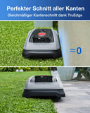 ✔️ ECOVACS Goat O600 RTK Care Kit Mähroboter Ohne Begrenzungskabel, 600 m², RTK+Vision-Navigation, Rasenmähroboter, KI-Hindernisvermeidung, App Steuerung, Passiert 0,7 M Schmale Stellen