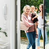 ✔️ Nuki Opener, elektronisches Türschloss für Mehrfamilienhäuser, steuert den Türöffner der Gegensprechanlage mit dem Smartphone, elektrischer Türöffner, WLAN Bridge erforderlich, Nuki Smart Home