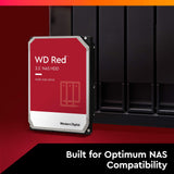 ✔️ Western Digital Red 4TB 3.5 Zoll NAS Interne Festplatte - 5400 RPM - WD40EFAX