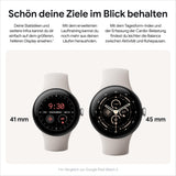 ✔️ Google Pixel Watch 3 (41 mm) – Android smartwatch with Heart Rate Tracking, Advanced Running from Fitbit, Fitness Insights, 24-Hour Battery – Polished Silver Aluminium Case – Rose Quartz Band – LTE