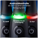 Oral-B iO Series 6 Elektrische Zahnbürste — Electric Toothbrush, Inkl. 3 Aufsteckbürsten und Reise-Etui — 5 Putzmodi für Zahnpflege, Zahnbürste Elektrisch, Designed by Braun, Grau