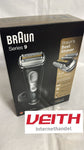 Braun 9340s Series 9 Premium Rasierer Herren mit 4+1 Scherkopf, Elektrorasierer & Trimmer für Präzision, Ladestation, Li-Ionen-Akku 60 min, Wet & Dry, 9340s, schwarz