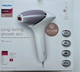 ✔️ Philips Lumea IPL 8000 Series - IPL Geräte Haarentfernung für bis zu 2 Jahre seidig-glatte Haut¹ mit 4 Aufsätzen für Körper & Gesicht, Alternative zur Laser-Haarentfernung (BRI949/00)
