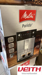 Melitta Purista F 230-102 Kaffeevollautomat mit flüsterleisem Kegelmahlwerk (Direktwahltaste, 2-Tassen Funktion, 20 cm Breite, entnehmbare Brühgruppe), 1 liters schwarz