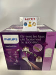 Philips Dampfbürstensystem Dampfglätter GC524/60 (Schnelles Glätten, 32g/Min., 1,6 Liter, 1600 W, gold) DE Version