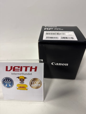Canon RF 50mm F1.8 STM Objektiv | Kompakt und leicht, hohe Lichtstärke von 1:1,8, kompatibel mit Allen Canon Kameras der EOS R Serie Schwarz