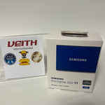 Samsung Portable SSD T7, 2 TB, USB 3.2 Gen MU-PC2T0H/WW NEU & OVP