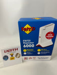 ✔️ AVM FRITZ!Repeater 6000 (WiFi 6 Repeater mit drei Funkeinheiten: 5 GHz (2 x bis zu 2.400 MBit/s), 2,4 GHz (bis zu 1.200 MBit/s), 2,5-Gigabit-LAN, deutschsprachige Version) NEU&OVP✔️ / Differenzbesteuert nach §25a