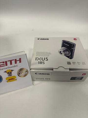 ✔️ Canon IXUS 185 Digitalkamera (20 MP, DIGIC 4+, 8X optischer Zoom, 6,8cm schwarz NEU&OVP✔️ / Differenzbesteuert nach §25a