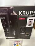 Krups Arabica Picto Kaffeevollautomat Farbe Weiß, Milchschaumdüse, 2-Tassen-Funktion, Drehregler, Einfache Reinigung, Kaffeemaschine, TÜV-Siegel, Weiß, EA810870
