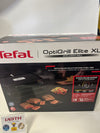 Tefal OptiGrill Elite XL Kontaktgrill, automatische Garzeitanpassung, perfekte Ergebnisse, 16 Programme, digitales Display mit Garstufenanzeige, abnehmbare XL-Platten, Elektrogrill, schwarz, GC760812