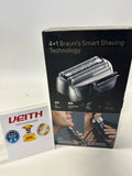 Braun Series 8 Pro 8513s  Elektrorasierer für Männer - Wiederaufladbarer Nass- & Trocken-Elektrorasierer mit Trimmer, Reiseetui, Silber