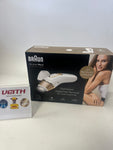 Braun IPL Silk Expert Pro 5 – IPL Haarentfernungsgerät, Dauerhafte und Schmerzfreie Haarentfernung für Zuhause – inkl. Etui, Venus Rasierer, 2 Aufsätze, Designed In Germany – PL5157, Weiß/Gold