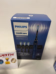 Philips Sonicare DiamondClean elektrische Zahnbürste der 9000er Serie – Schallzahnbürste, sauberere Zähne und Mundpflege mit 4x C3 Premium Plaque Defense-Bürstenköpfen, Aquamarine (Modell HX9911/89)