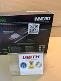 ✔️ INNO3D GeForce RTX 5090 X3 OC, 32GB GDDR7, 512-bit, 21760 CUDA Cores, 2017 MHz, DisplayPort 2.1b, HDMI 2.1b