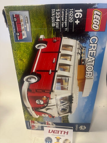 ✔️ Lego 10220-Verpackung beschädigt aber versiegelt- Creator Volkswagen T1 Campingbus, 18 Monate to 3 Jahre NEU&OVP✔️ / Differenzbesteuert nach §25a