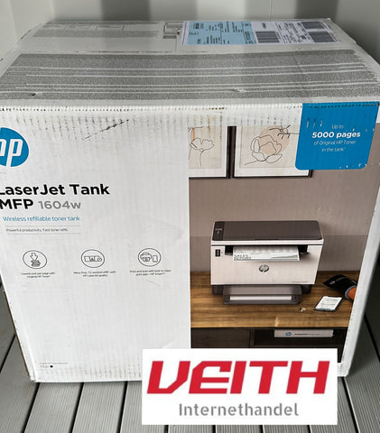 HP Laserjet Tank MFP 1604w Multifunktions-Laserdrucker