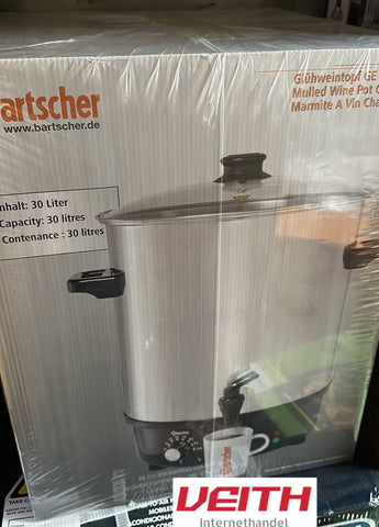 Bartscher 200057 Glühwein- und Einkochtopf GE 30