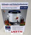 ROMMELSBACHER Glühwein-/Einkochvollautomat KA 1804 - 2-Schicht-Emaillierung, 27 Liter NEU