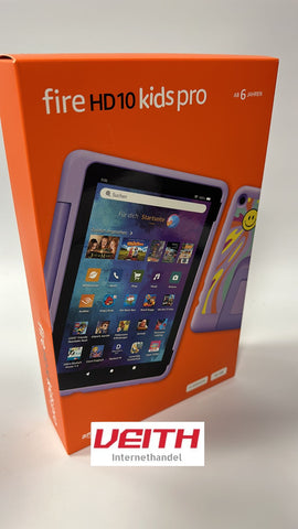 Das neue Fire HD 10 Kids Pro-Tablet – Mit 10-Zoll-Display Version 2023, 32 GB, Happy-Day-Design
