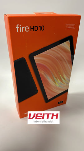 Das neue Fire HD 10-Tablet 2023, 64 GB, schwarz, mit Werbung