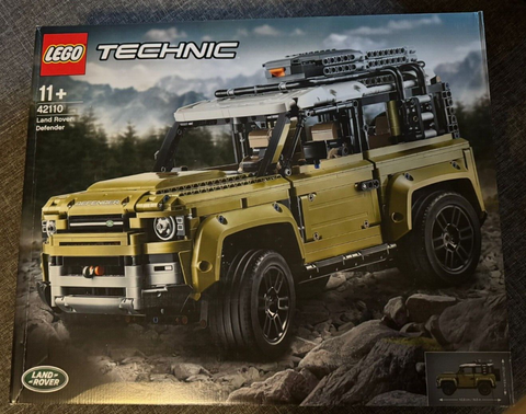 ✔️ LEGO 42110 Technic Land Rover Defender, Modellauto, 4x4 Geländewagen für Kinder ab 11 Jahre und Erwachsene, Sammlerstück