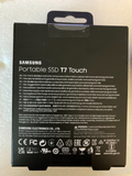 ✔️ Samsung Portable SSD T7 Touch, 2 TB, USB 3.2 Gen.2, 1.050 MB/s Lesen, 1.000 MB/s Schreiben, Externe SSD Festplatte mit Fingerabdruckscanner für Mac, PC, Tablet, Konsole, Metallic Black, MU-PC2T0K/WW