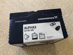 Grundfos Alpha3 HE-Umwälzpumpe 25-60 180 mm mit Bluetooth und Autoadapt Funktion 99371929