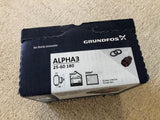 Grundfos Alpha3 HE-Umwälzpumpe 25-60 180 mm mit Bluetooth und Autoadapt Funktion 99371929