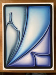 Apple 13" iPad Air (M2): Liquid Retina Display, 128 GB, 12 MP Querformat Frontkamera/12 MP Rückkamera, WLAN 6E und 5G Mobilfunk mit eSIM, Touch ID, Batterie für den ganzen Tag – Blau