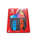 Nintendo Switch-Konsole Hongkong Edition (OLED-Modell) Neon-Rot/Neon-Blau