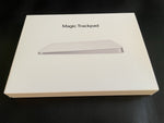 Apple Magic Trackpad: Bluetooth, wiederaufladbar. Kompatibel mit Mac oder iPad; Weiß, Multi-Touch Oberfläche (Lightning)
