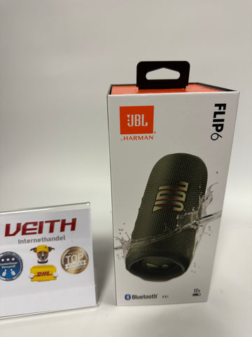 JBL Flip 6 Bluetooth Box in Grün  NEU & OVP ✔️