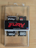 ✔️Kingston FURY Impact PnP 32GB (2x16GB) 5600MT/S DDR5 CL40 SODIMM Gaming Speicher für Laptop Kit mit 2 - KF556S40IBK2-32