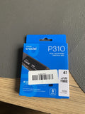 ✔️ Crucial P310 SSD 4TB M.2 2280 PCIe Gen4 NVMe, bis 7.100 MB/s, für Laptop, Desktop PC & Handheld-Spielekonsolen, Interne Festplatte - CT4000P310SSD801