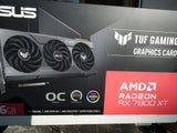 ✔️ ASUS TUF Gaming Radeon RX 7800 XT OC Edition 16GB GDDR6 Gaming Grafikkarte schwarz (AMD Radeon RX7800XT, PCIe 4.0, 1x HDMI 2.1, 3X DisplayPort 2.1, TUF-RX7800XT-O16G-GAMING)