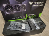 ✔️ Aussteller kurz verbaut -ASUS TUF Gaming GeForce RTX 5090 32GB GDDR7 Gaming Grafikkarte (Nvidia GeForce RTX5090, 3,6 Slot Design, PCIe 5.0, 2X HDMI 2.1b, 3X DisplayPort 2.1a)