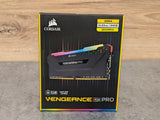 ✔️ Corsair Vengeance RGB Pro 64GB (2x32GB) DDR4 3600 (PC4-28800) C18 Desktop Memory – Schwarz