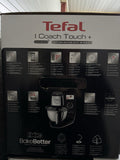 ✔️ Tefal I-Coach Touch +, Küchenmaschine mit integrierter Waage, Step-by-Step Rezepte, 25 Automatikprogramme, 5,5-Liter-Schüssel, WiFi-Verbindung, 4,3'' Touchscreen, 1200 Watt, Schwarz, QB960DF0