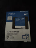 ✔️ WD Blue SA510 SATA SSD 4 TB 2,5 Zoll (Lesen bis 560 MB/s, Schreiben bis 520 MB/s, Upgrade für PC/Laptop, Western Digital SSD Dashboard)