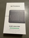 ✔️ Withings Sleep Analyzer - klinisch validierter Schlaftracker für unter die Matratze mit Schlafapnoe-Erkennung und Schlafphasenanalyse, Grau, 1 Stück (1er Pack)