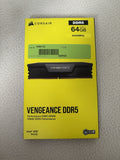 ✔️ CORSAIR Vengeance DDR5 RAM 64GB (2x32GB) 6400MHz CL32 Intel XMP 3.0 Desktop-Arbeitsspeicher – Schwarz (CMK64GX5M2B6400C32)