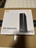 ✔️ WD Elements Desktop externe Festplatte 12 TB NEU&OVP / Differenzbesteuert nach §25a ->