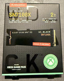 ✔️ WD_Black SN7100X NVMe SSD 2 TB (Speicher mit Lesegeschwindigkeiten bis zu 7.250 MB/s, Offiziell lizenzierter Speicher für ROG Xbox Ally (X) und PC, PCIe Gen4, 1 Monat Xbox Game Pass Ultimate)