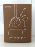 ✔️ Jabra Engage 55 Stereo-Headset MS, Link 400c DECT-Adapter, Engage 55 Deskstand, 1,2 m USB-C-auf-USB-C-Kabel, Tragetasche, Garantie und Warnung (Sicherheitsbroschüren)