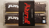 ✔️ Kingston FURY Beast Schwarz DDR5 128GB (4x32GB) 5200MT/s CL40 DIMM Desktop Gaming Speicher Kit mit 4 Intel XMP - KF552C40BBK4-128
