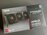 ✔️ ASUS Prime Radeon RX 9070 XT OC Edition 16GB GDDR6 Gaming Grafikkarte (AMD Radeon Radeon RX9070XT, PCIe 5.0, 1x HDMI 2.1b, 3X DisplayPort 2.1a, 2.5-Slot-Design)